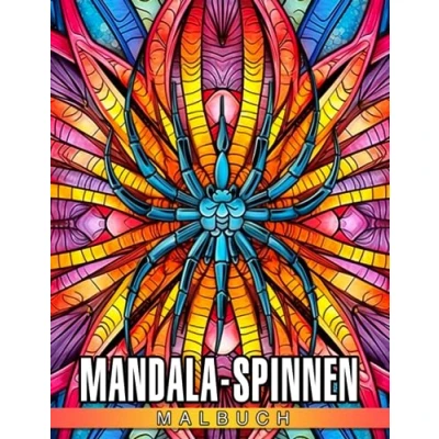 Abbildung von Mandala Spinnen Malbuch: Intricate Patterns Ausmalbilder für Jugendliche und Erwachsene zum Spaß haben Entspannen Ideales Geschenk Geburtstag