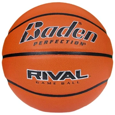 Abbildung von Baden Rival NFHS Basketball Indoor Spielball für Kinder und Erwachsene Spiel Freizeit