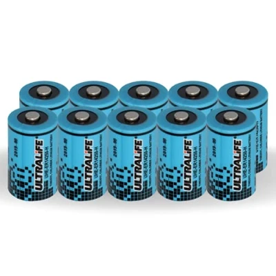 Abbildung von 10x Ultralife Lithium 3,6V Batterie LS 14250 1/2 AA ER14250 Li SOCl2 LS14250 AKKUman Set (10er)