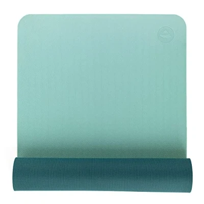 Abbildung von TPE Yogamatte LOTUS PRO aqua/teal
