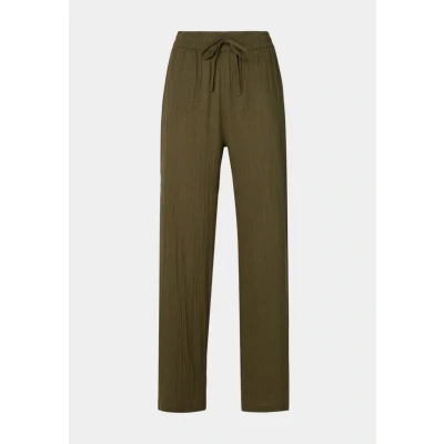 Abbildung von ONLY Onltizana Loose Pants Stoffhose, Damen, Größe: Medium, Grape leaf