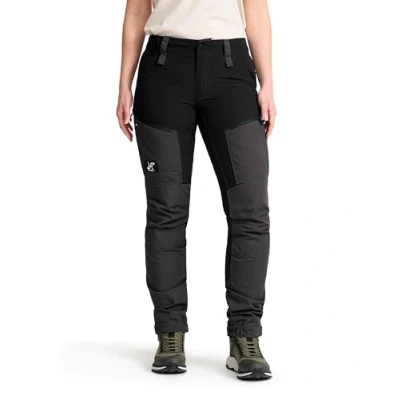 Abbildung von RevolutionRace Damen RVRC GP Pro Pants, Hose zum Wandern und für viele Outdoor Aktivitäten, Jet Black, L