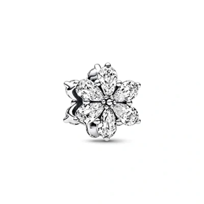 Abbildung von Pandora Bead Charm Timeless 792623C01 Silber Blume