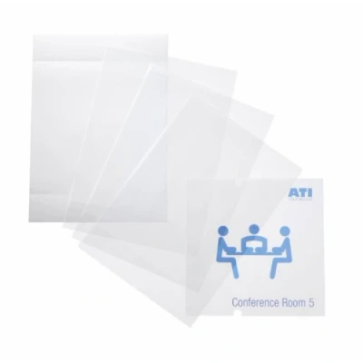 Abbildung von Durable EDV beschriftbare Folie Crystal Sign refill 210x210mm VE=10 St