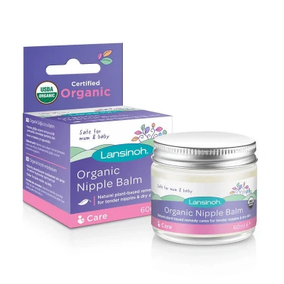 Abbildung von Lansinoh LAN ORGANIC BREAST BALM + MULTIPLE USE INSERTS kostenlos