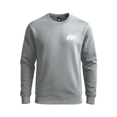 Abbildung von Forsberg MIT Frottee LOGO Sweatshirt, Herren, Größe: Small, Hellgrau
