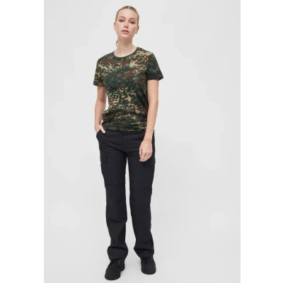 Abbildung von Brandit Tshirt print, Damen, Größe: XS, Flecktarn