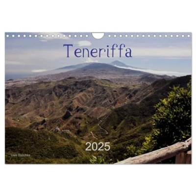 Abbildung von Teneriffa 2025 (Wandkalender DIN A4 quer), CALVENDO Monatskalender