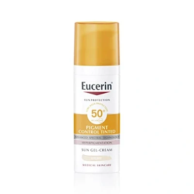 Abbildung von Eucerin Sun Pigment Control Tinted Gel Cream SPF 50+ Light