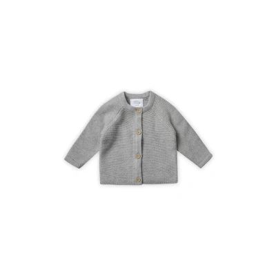 Abbildung von Stellou &amp; friends Strickjacke für Kinder, Größe: 62/68, Stone grey