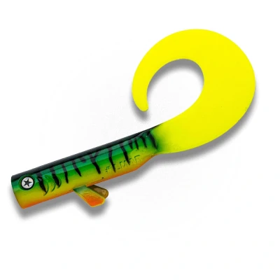 Abbildung von LMAB Drunk Twister Softbait 23cm (68g) Tropicana Tina Gummifisch