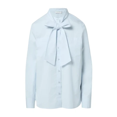 Abbildung von comma casual identity BOW Bluse, Damen, Größe: 34, Hellblau