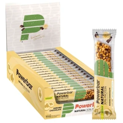 Abbildung von Powerbar Natural Protein Banana Chocolate 18x40g Veganer Riegel