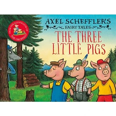 Abbildung von the Three Little Pigs and Big Bad Wolf (Axel Scheffler&#039;s Fairy Tales)
