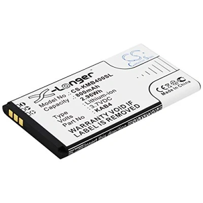 Abbildung von CS KMB400SL Akkus 800mAh Kompatibel mit [KAZAM] Life B4, [MaxCom] MM720, MM720BB, MM721, MM721 3G, MM721BB Ersetzt KAB4, KAB4 AAABA005026
