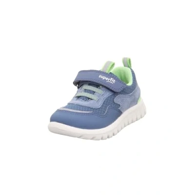 Abbildung von Superfit SPORT7 Mini Sneaker, BLAU/HELLGRÜN 8000, 20 EU