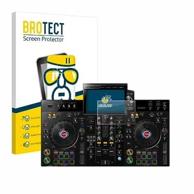 Abbildung von BROTECT Schutzglas für Pioneer XDJ RX3 Schutzfolie Panzer Folie Glas [Extrem Kratzfest 9H, Anti Fingerprint, Ultra Transparent]