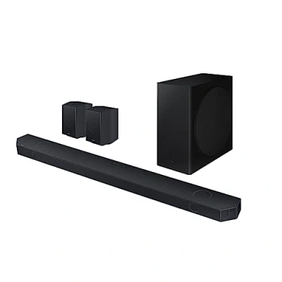 Abbildung von SAMSUNG Soundbar HW Q930C/ZF Q Serie, 17 Lautsprecher, Wireless Dolby Atmos, 9.1.4 Kanal Audio, Simphony, kompatibel mit Alexa und Google Assistant, Black 2023