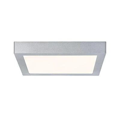 Abbildung von Paulmann 70650 LED Panel Lunar eckig 300x300mm 18W 230V Chrom matt Alu Deckenaufbauleuchte Deckenleuchte Deckenlampe