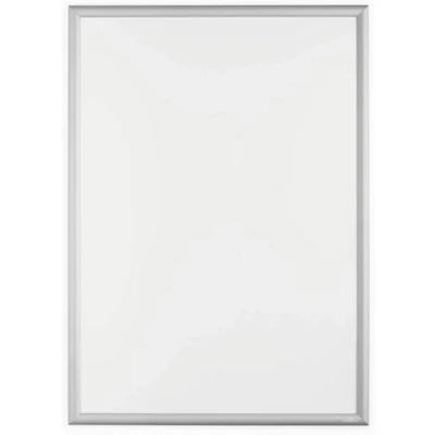 Abbildung von Durable Klapprahmen A1 Plakatrahmen, selbstklebend + Schraubenset, 1 Stück, Aluminium silber eloxiert, 500923