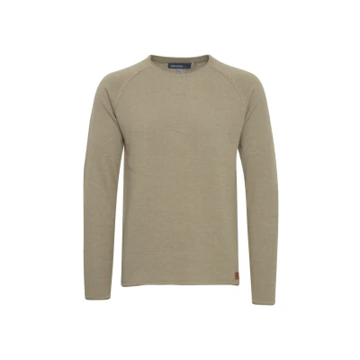 Abbildung von Blend Bhjohn Strickpullover, Herren, Größe: Large, Beige brow
