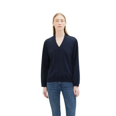 Abbildung von TOM Tailor Sweatshirt, Damen, Größe: Large, Sky captain blue