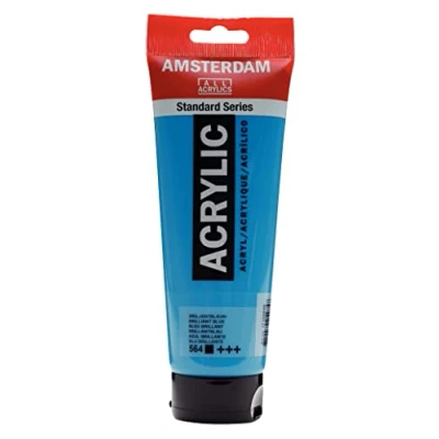 Abbildung von Amsterdam Standard Series Acrylfarbe Tube 250 ml Brillantblau 564 (17125640)