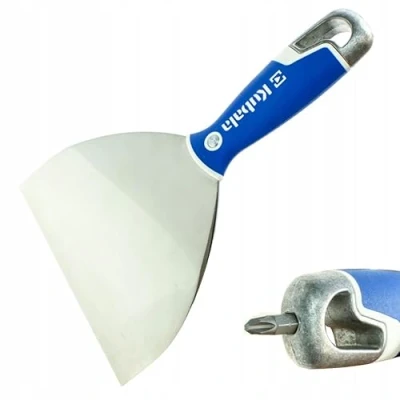 Abbildung von Kubala Stainless steel putty with a twist head built into the handle 150 mm. Master Line