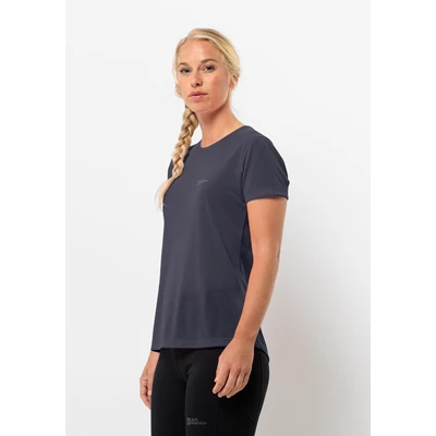 Abbildung von Jack Wolfskin Vonnan Sport Tshirt, Damen, Größe: Medium, Graphite
