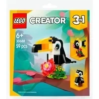 Abbildung von 30688 Creator 3 in 1 Tropischer Tukan, Konstruktionsspielzeug