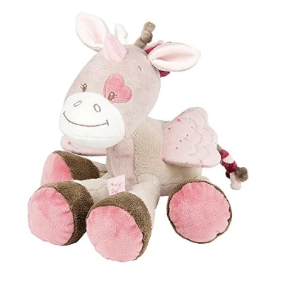 Abbildung von Nattou Kuscheltier Einhorn Jade, Nina, Jade und Lili, 24 x 25 19 cm, Beige/Rosa