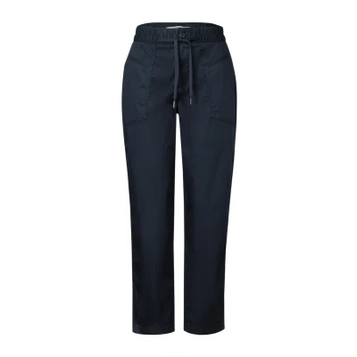 Abbildung von Street One Stoffhose, Damen, Größe: 34x28, Blau