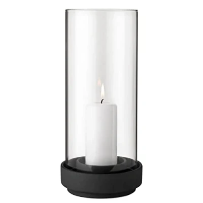 Abbildung von stelton Kerzenlaterne, Windlicht HURRICANE black large