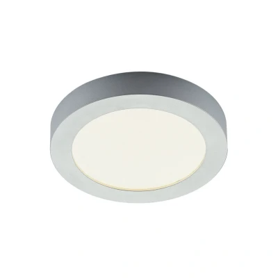 Abbildung von LED Deckenlampe Marlo silber 3000K rund 25,2cm