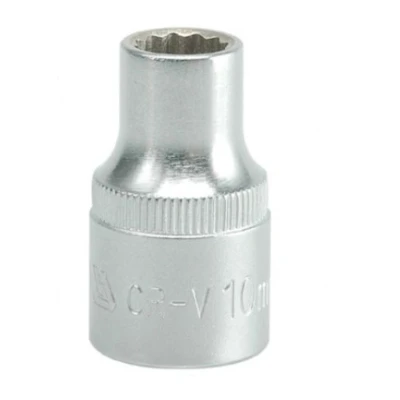 Abbildung von YATO YT 1272 Steckschlüsseleinsatz 3121 10 Chrom Vanadium Stahl