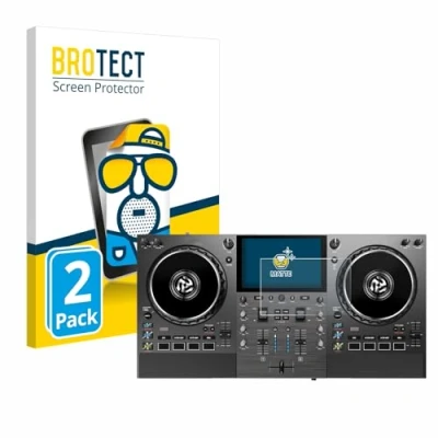 Abbildung von BROTECT Entspiegelungs Schutzfolie für Numark Mixstream Pro Go (2 Stück) Matte Displayschutz Folie, Anti Reflex, Fingerprint