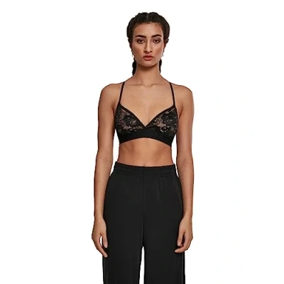 Abbildung von Urban Classics Triangel BH, Damen, Größe: Small, Black