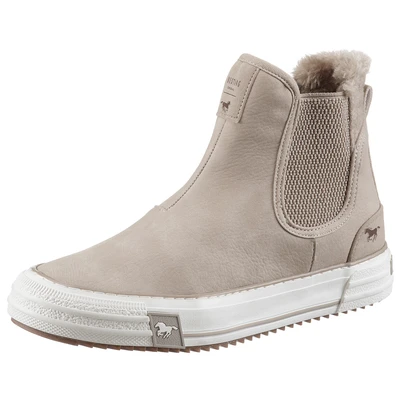 Abbildung von Mustang Chelsea GEFÜTTERT Stiefelette, Damen, Größe: 36, Braun Schuhe