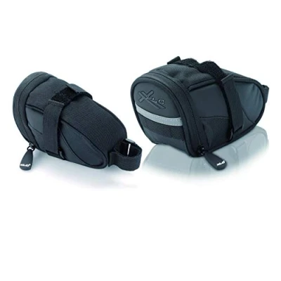 Abbildung von XLC Unisex Erwachsene Satteltasche BA S59, Schwarz, 85x110x175