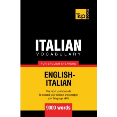 Abbildung von Italian vocabulary for English speakers 9000 words (American Collection, Band 168)