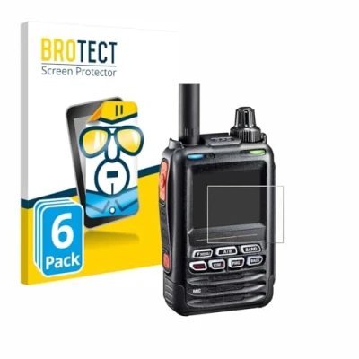 Abbildung von BROTECT (6 Stück Schutzfolie für Yaesu FT 5DE/DR Displayschutz Folie Ultra Klar