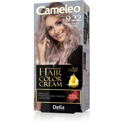 Abbildung von Cameleo Permanente Haarfarbe, Lavendelblond, intensive Farbe und Schutz, 5 Öle + Omega Plus Säuren, professionelle, luxuriöse komplettes Set