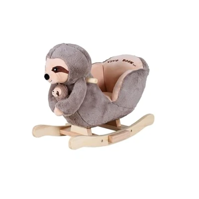 Abbildung von Knorrtoys® Schaukeltier Faultier Luis, mit Plüsch Faultierbaby