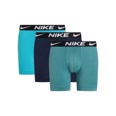 Abbildung von Nike Underwear Essential Boxer Brief 3 PACK Panties, Herren, Größe: Small, Glacier blue/court blue/gym red