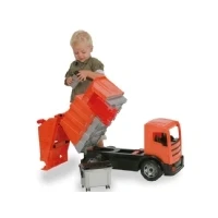 Abbildung von Lena® Spielzeug Müllwagen GIGA TRUCKS, Müllwagen, Made in Europe