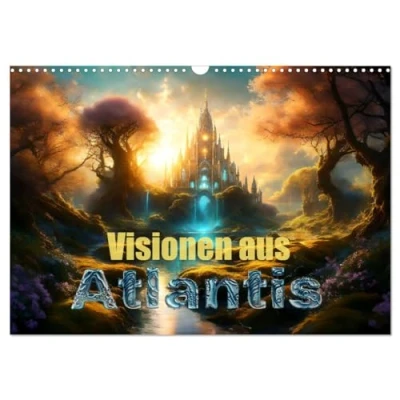 Abbildung von Visionen aus Atlantis (Wandkalender 2025 DIN A3 quer), CALVENDO Monatskalender