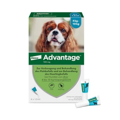 Abbildung von Advantage 100 für Hunde 4 10 kg St