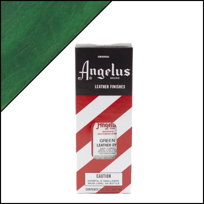 Abbildung von Angelus Leather Dye Grün 88ml