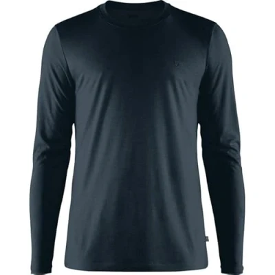 Abbildung von Fjallraven 87194 050 Abisko Wool LS M Sweatshirt Herren Basalt Größe XS
