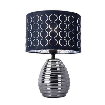 Abbildung von Lighting MIRAUEA Tischleuchte Keramik verchromt, 1x E27